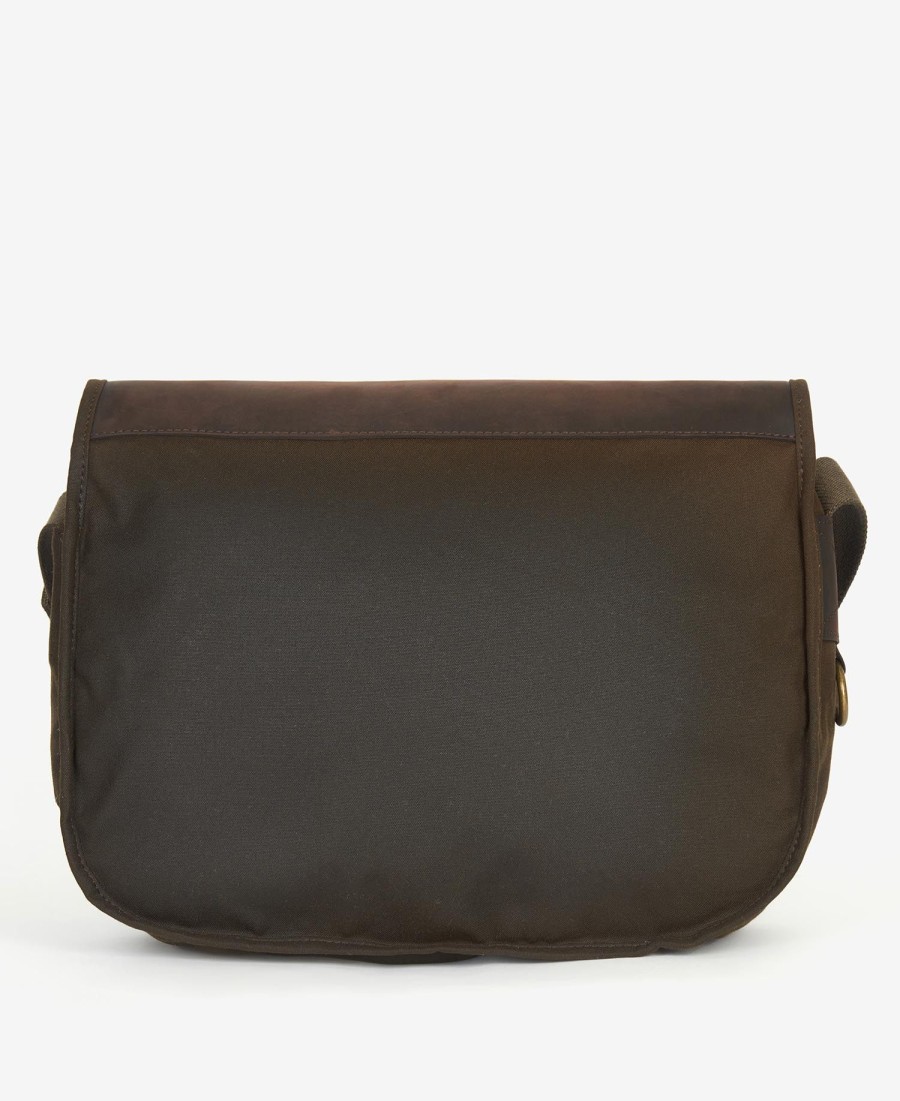 bolsa tarras em couro encerado