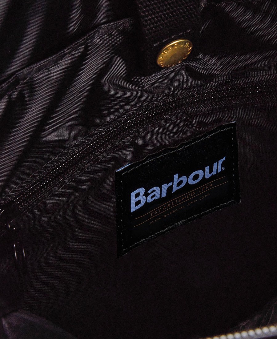 mochila encerada field roll-top