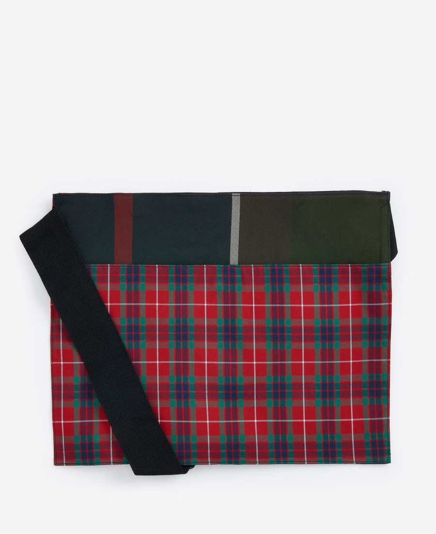 bolsa crossbody barbour x baracuta tartan