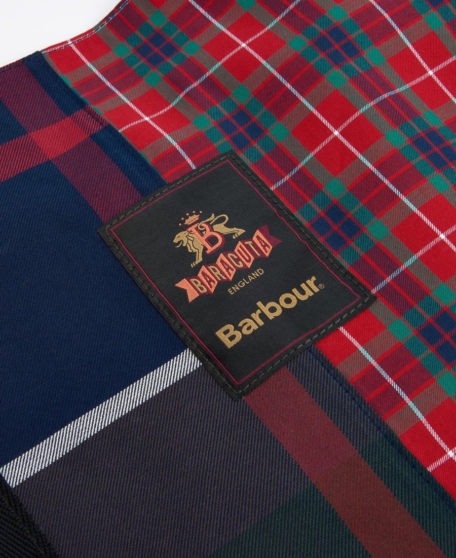 bolsa crossbody barbour x baracuta tartan