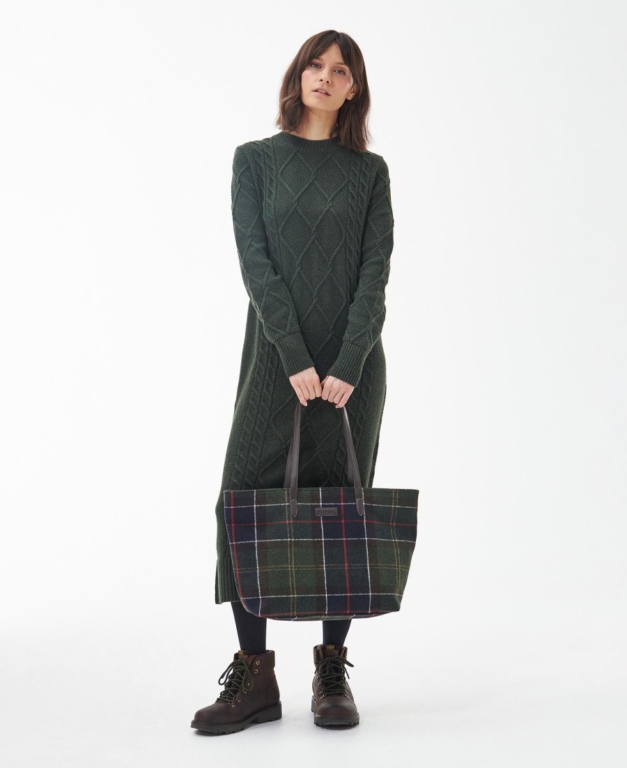 bolsa de tecido xadrez witford