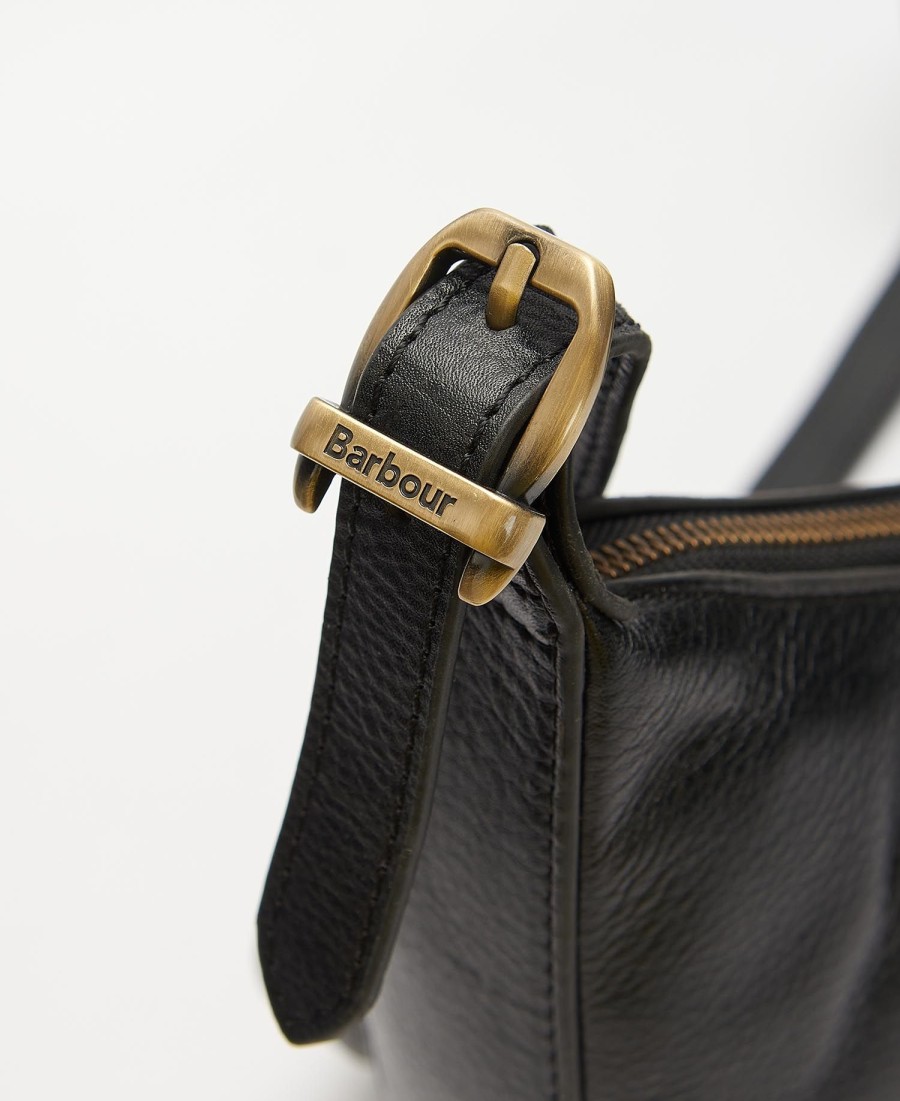 bolsa de couro laire crescent