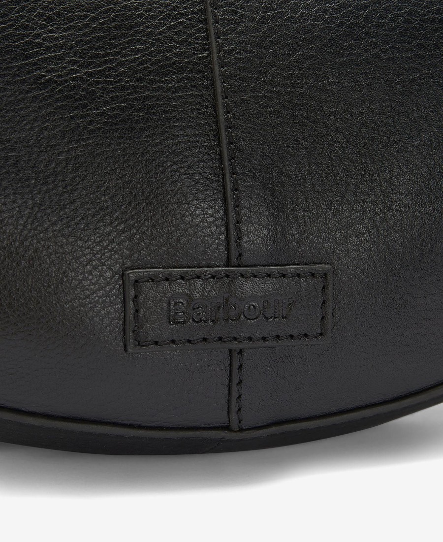 bolsa de couro laire crescent