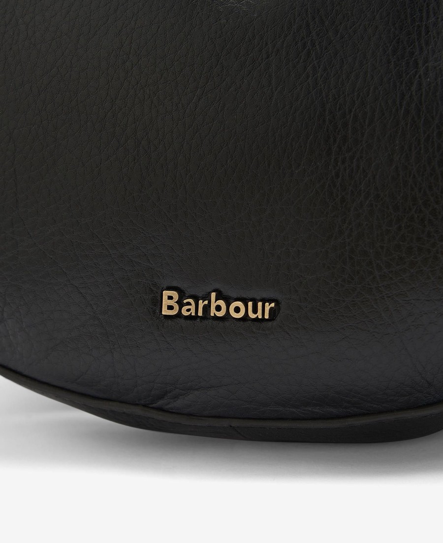 bolsa de couro laire crescent
