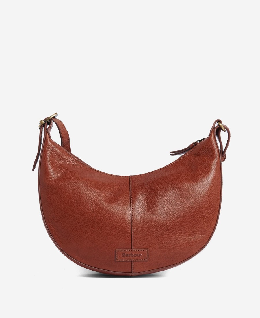 bolsa de couro laire crescent