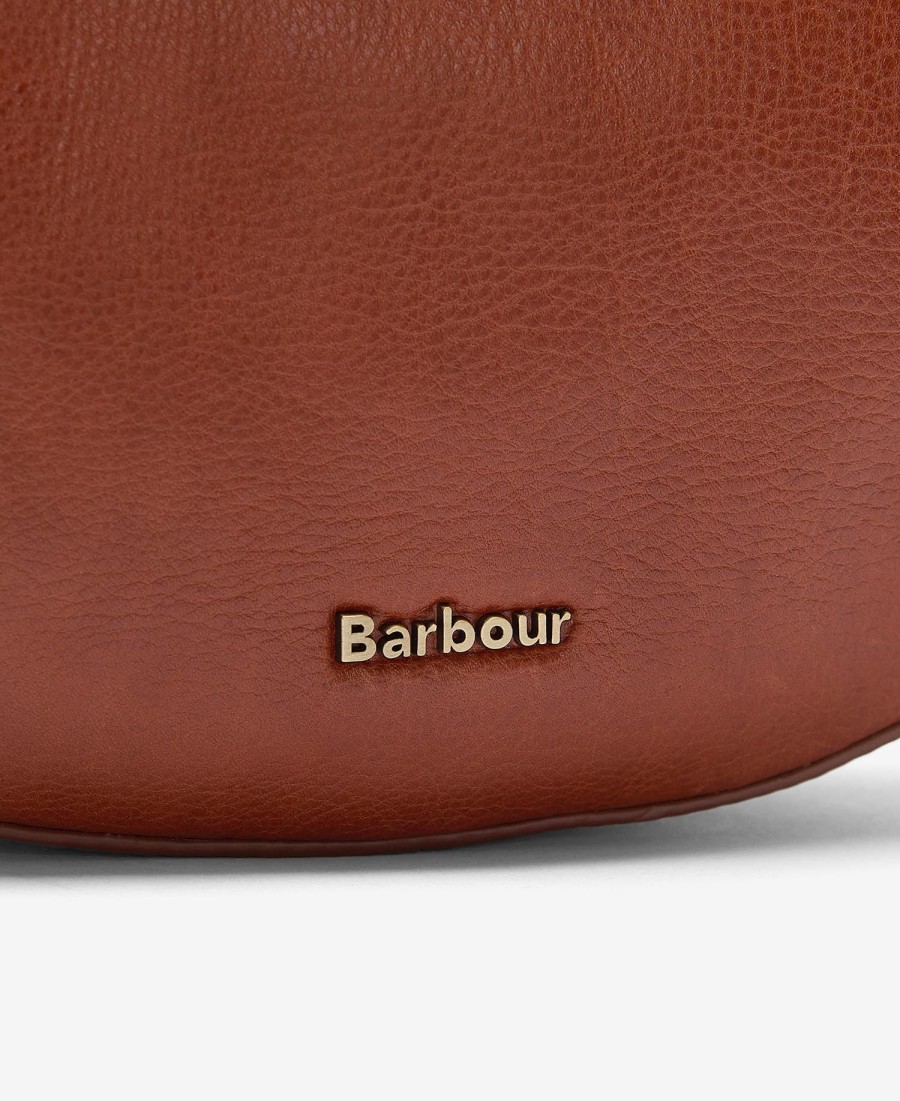 bolsa de couro laire crescent