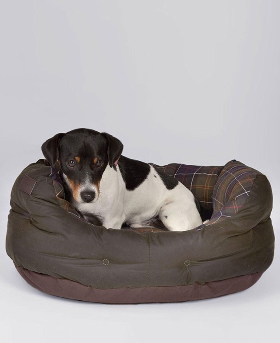 cama para cães em algodão encerado 60 cm 24 polegadas