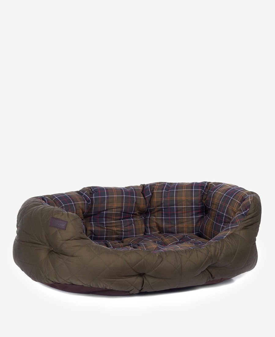 cama acolchoada para cães de 35 polegadas