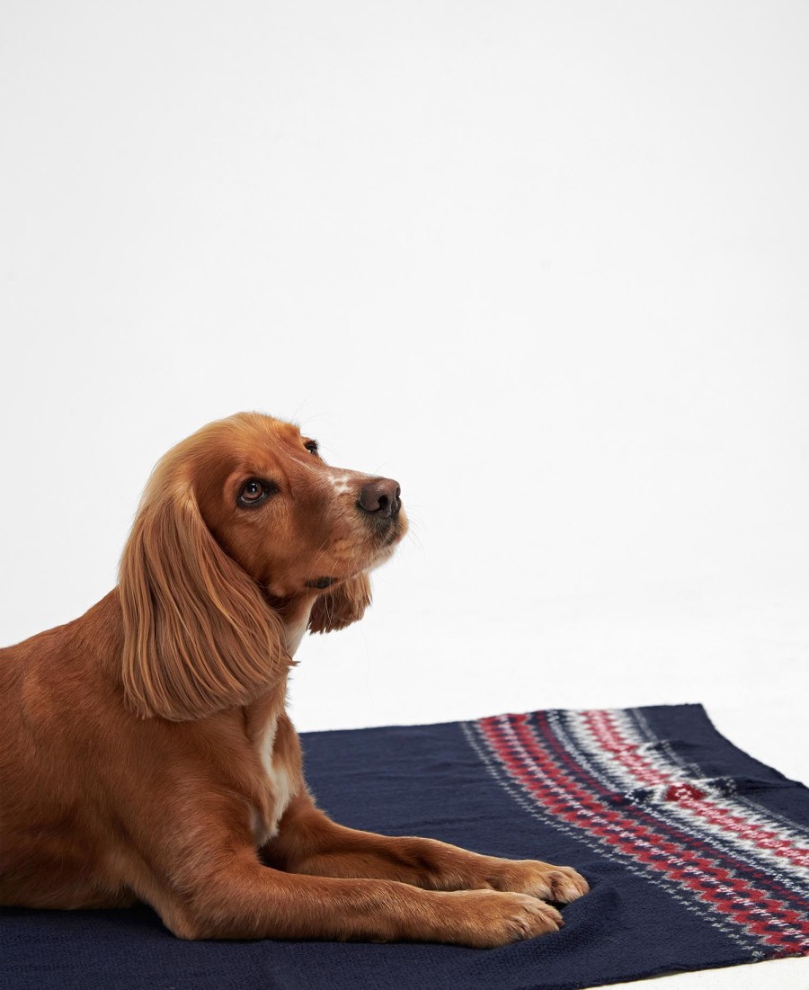 manta para cães fair isle
