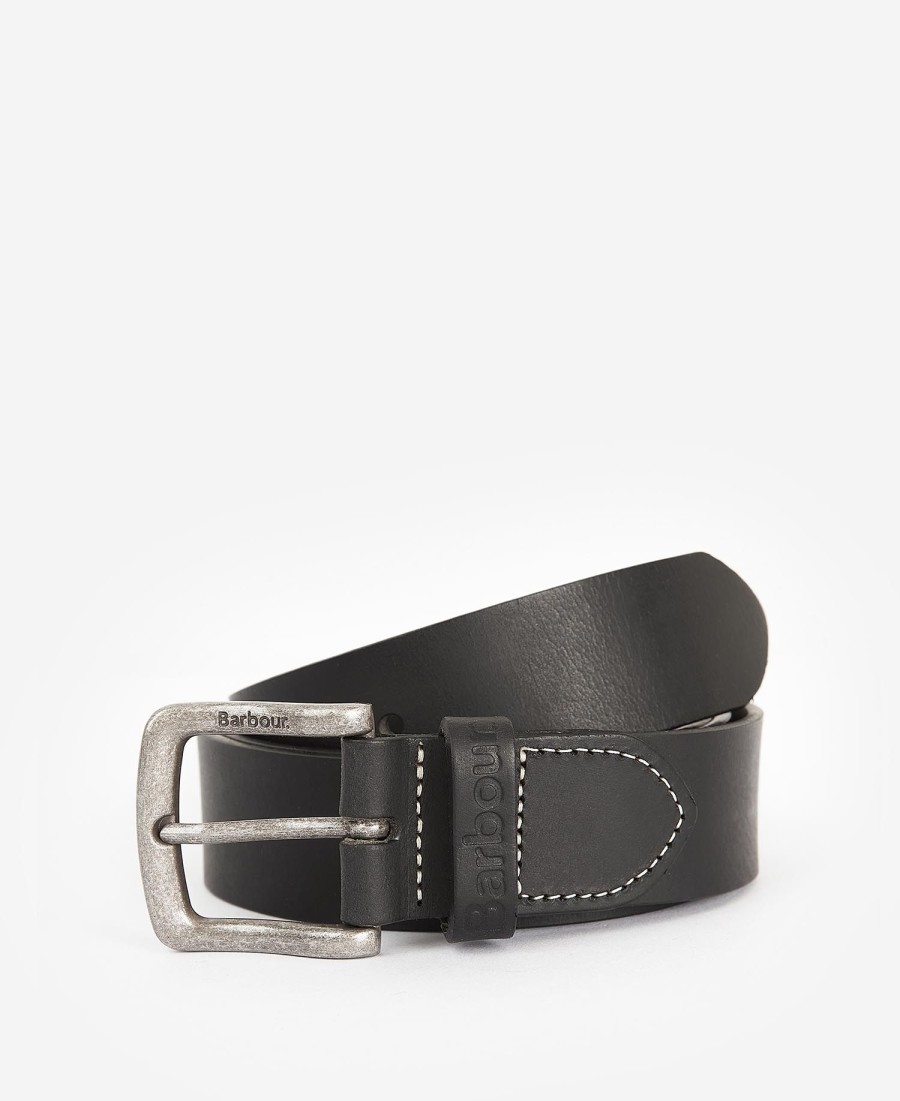 conjunto de presente com cinto de couro e pasta
