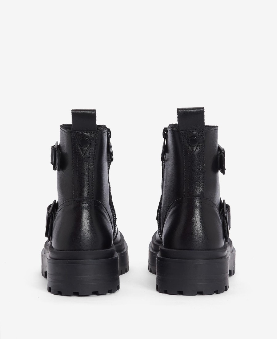 botas chelsea tasmin com fivela dupla