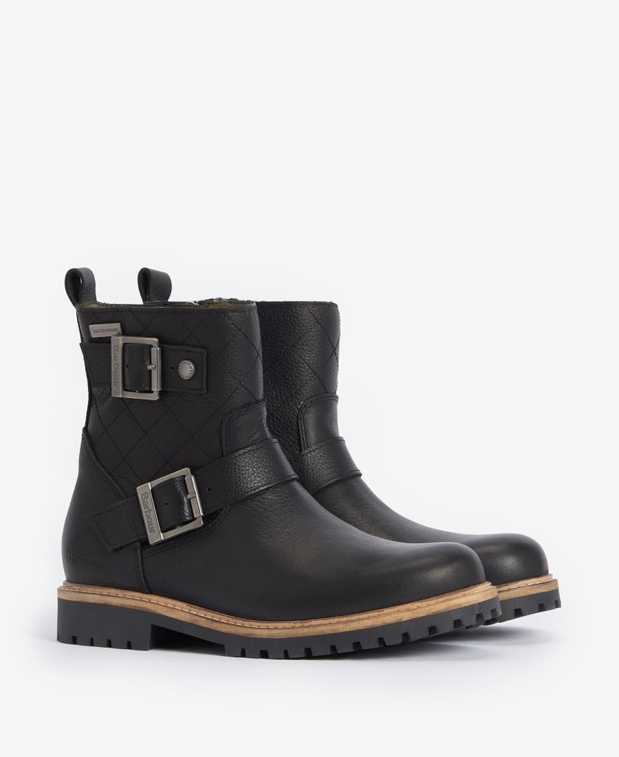 botas bramble com fivela dupla