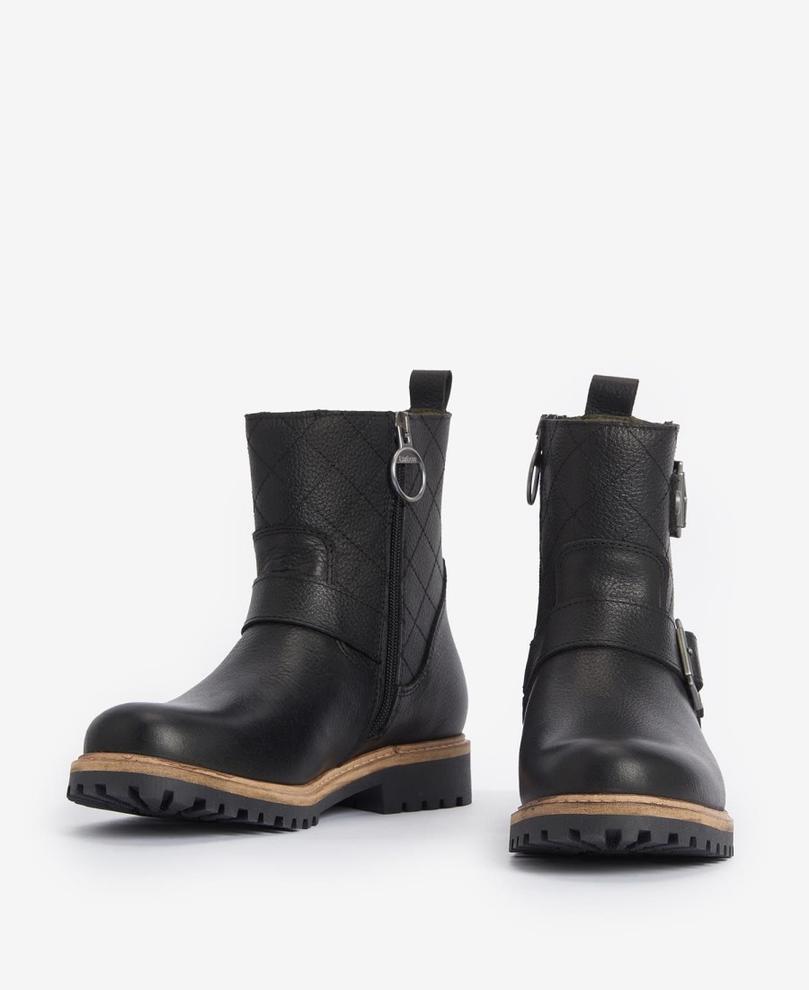 botas bramble com fivela dupla