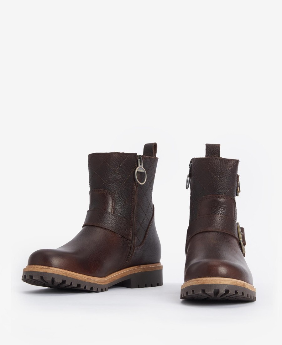 botas bramble com fivela dupla