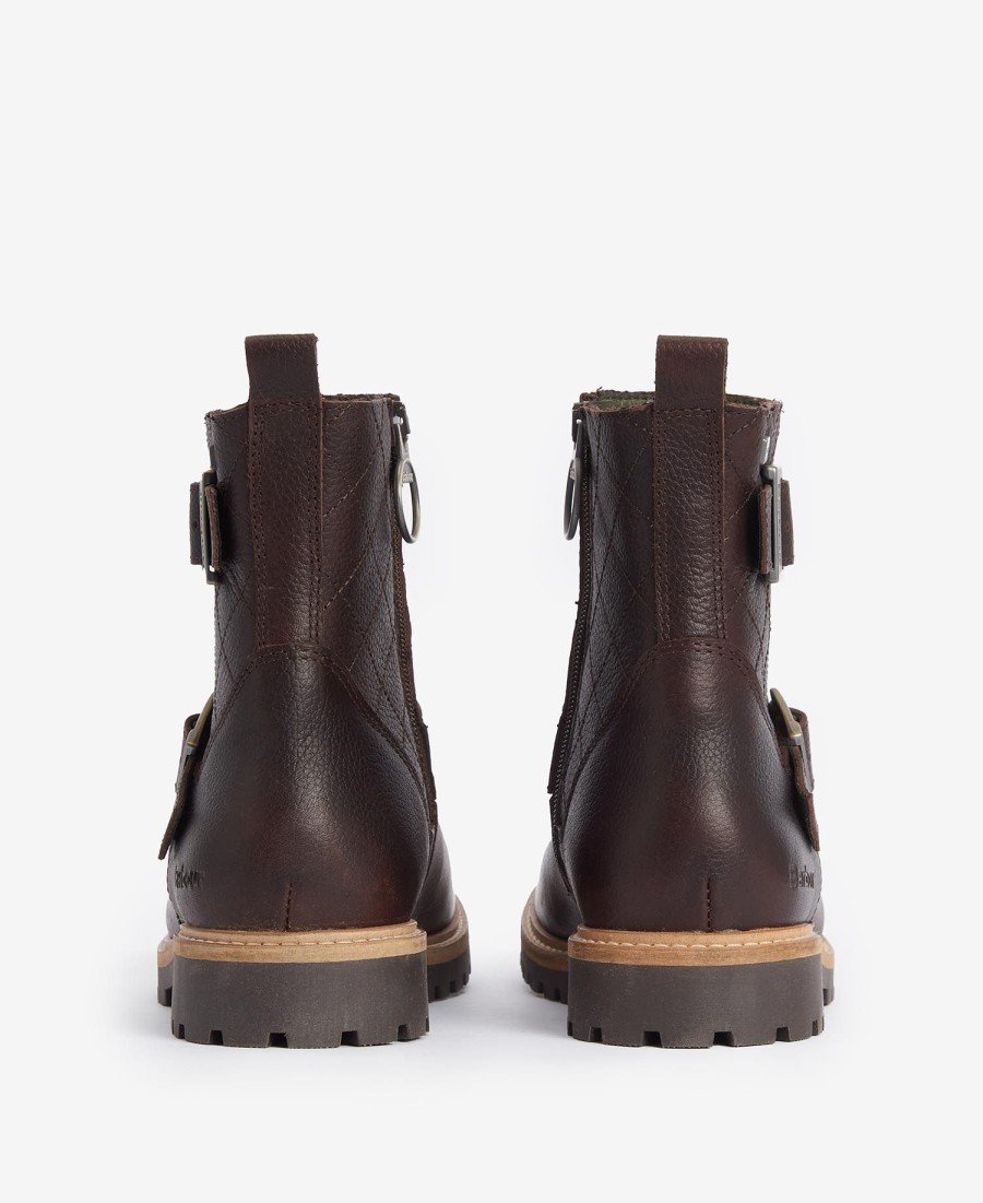 botas bramble com fivela dupla