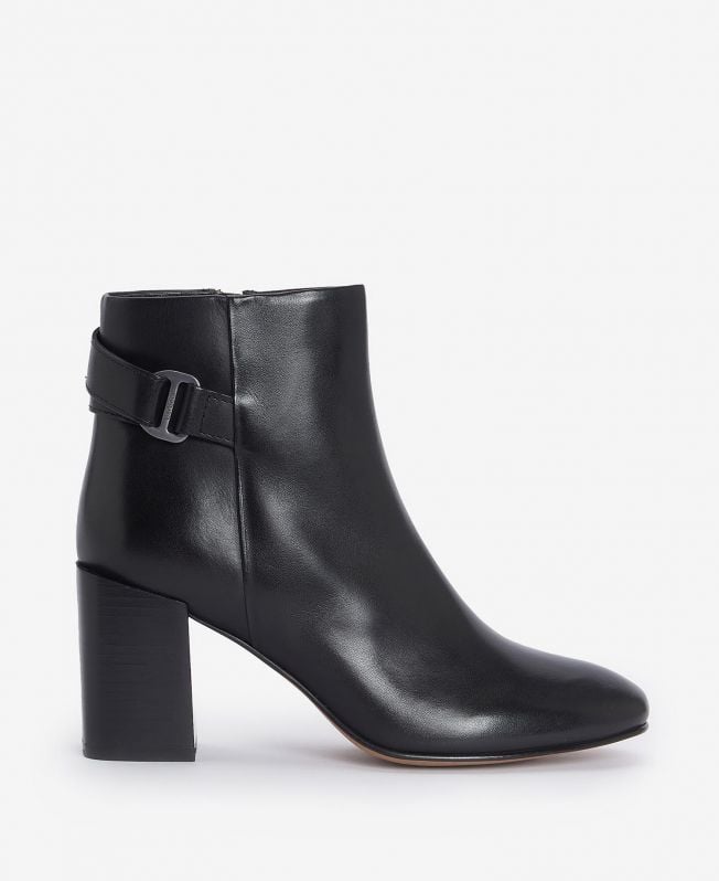 botas de cano curto com salto piper