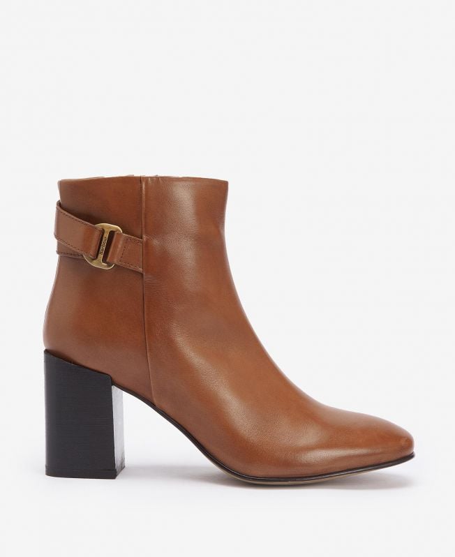 botas de cano curto com salto piper