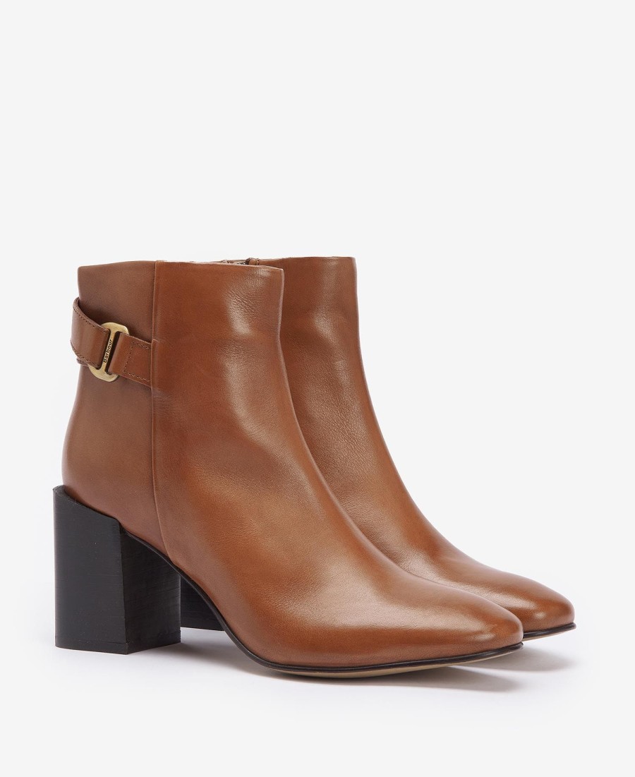 botas de cano curto com salto piper