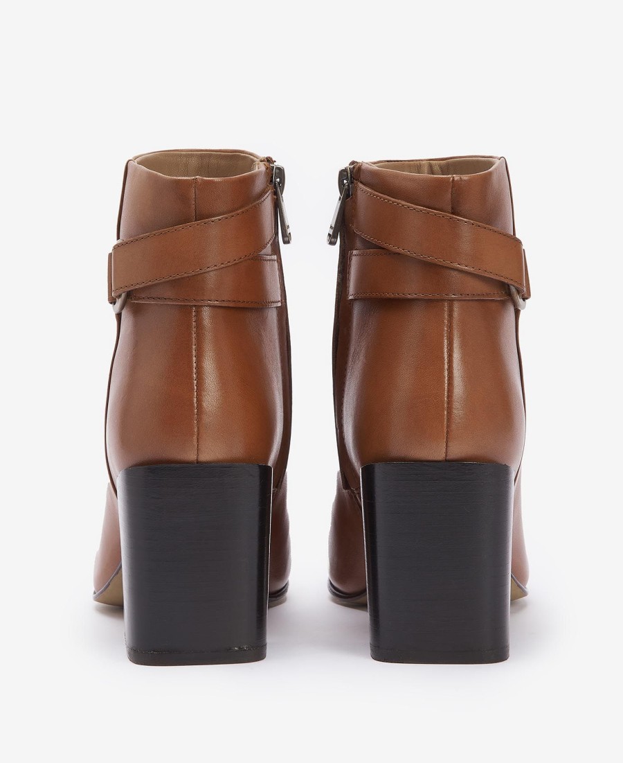 botas de cano curto com salto piper