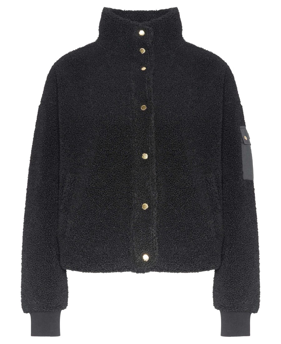 jaqueta bomber de lã callie