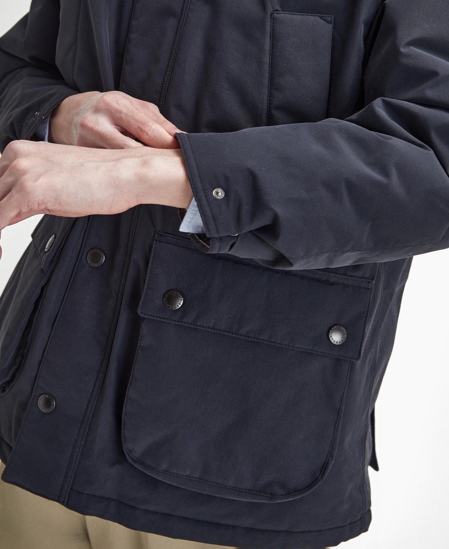 jaqueta acolchoada oversized bedale