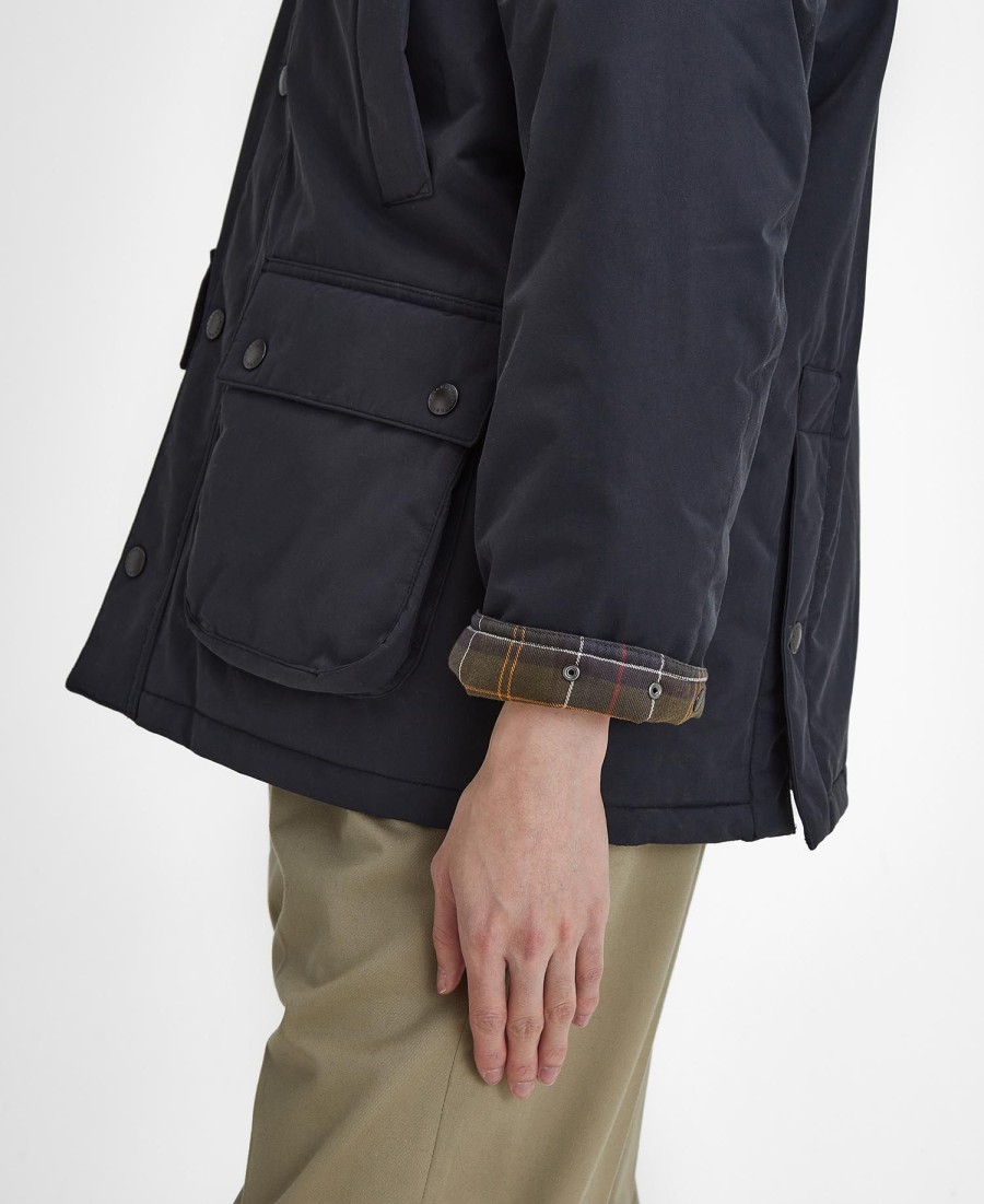 jaqueta acolchoada oversized bedale