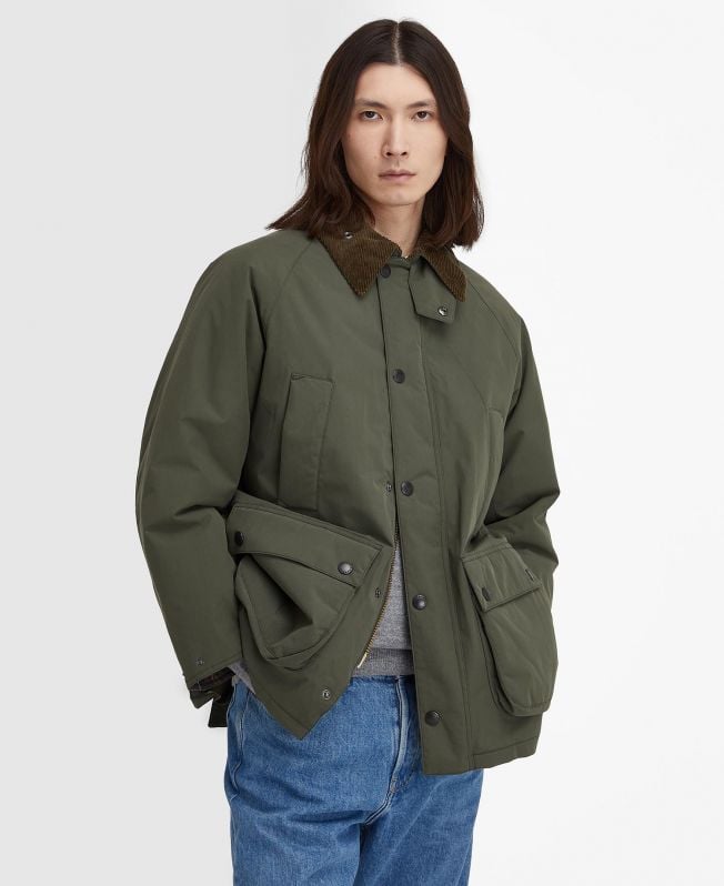 jaqueta acolchoada oversized bedale