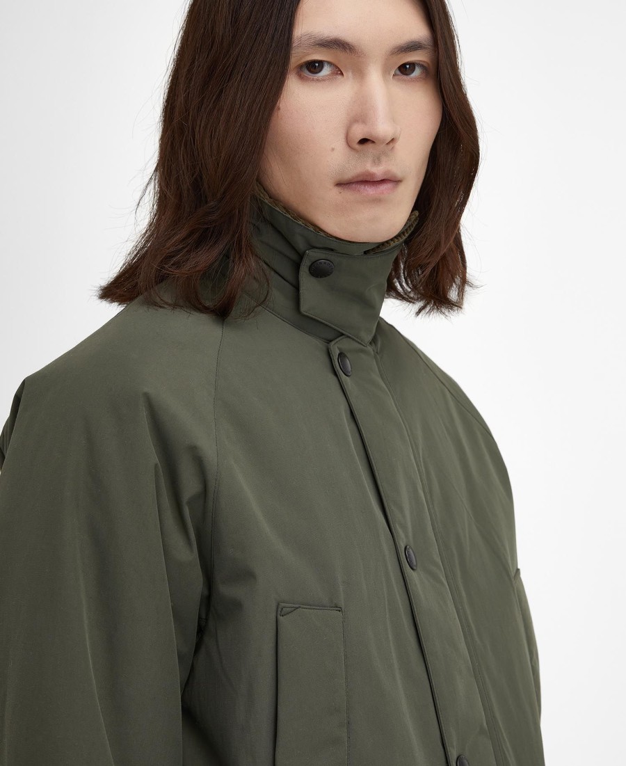 jaqueta acolchoada oversized bedale