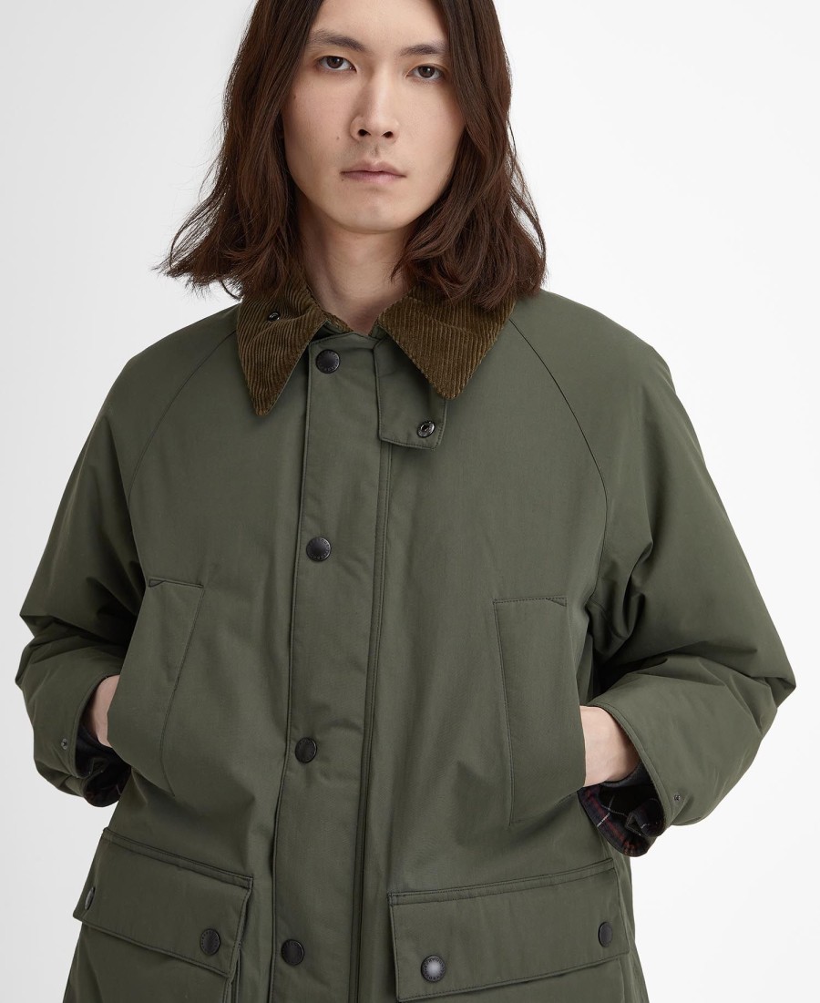 jaqueta acolchoada oversized bedale