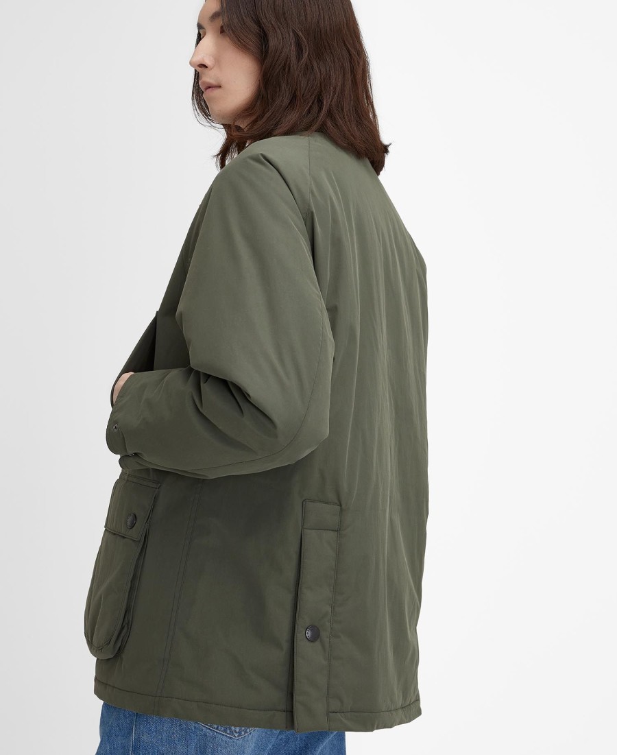jaqueta acolchoada oversized bedale