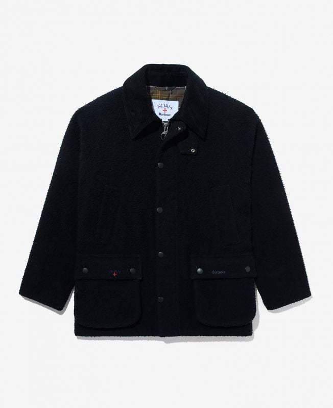 jaqueta de lã barbour x noah bedale