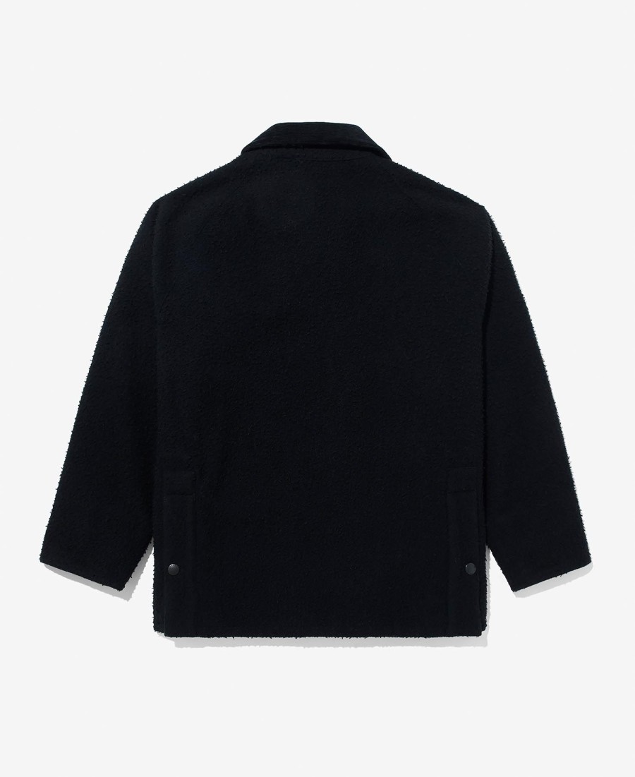 jaqueta de lã barbour x noah bedale
