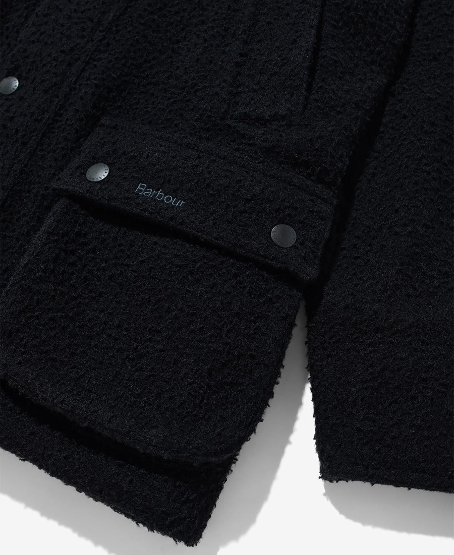 jaqueta de lã barbour x noah bedale