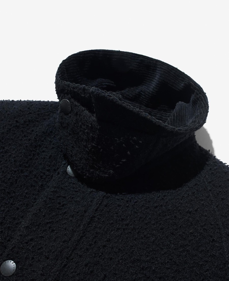 jaqueta de lã barbour x noah bedale