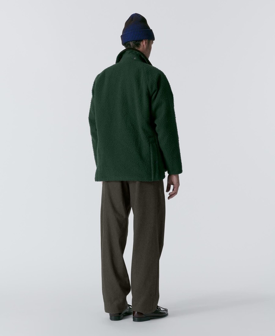 jaqueta de lã barbour x noah bedale