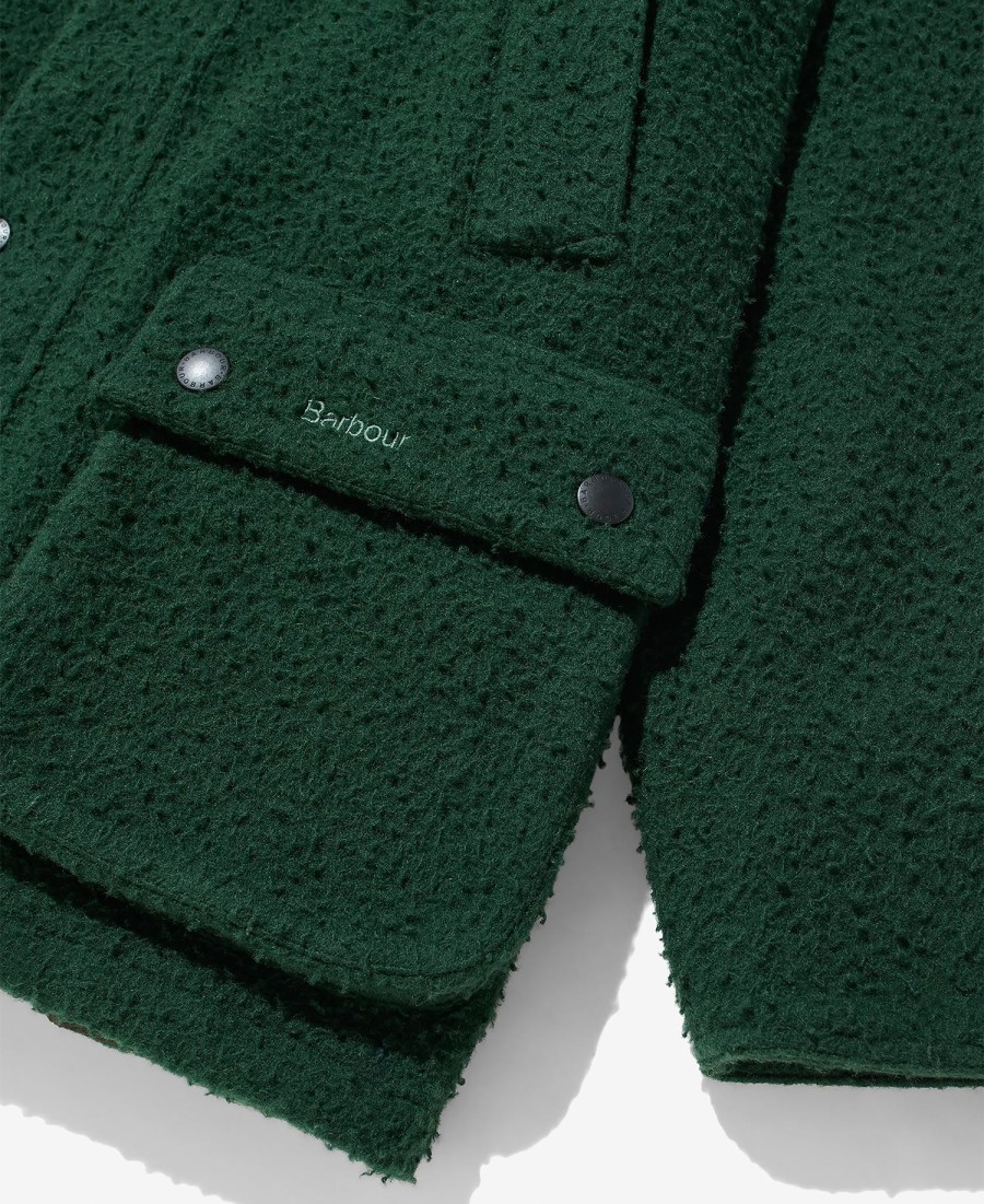 jaqueta de lã barbour x noah bedale