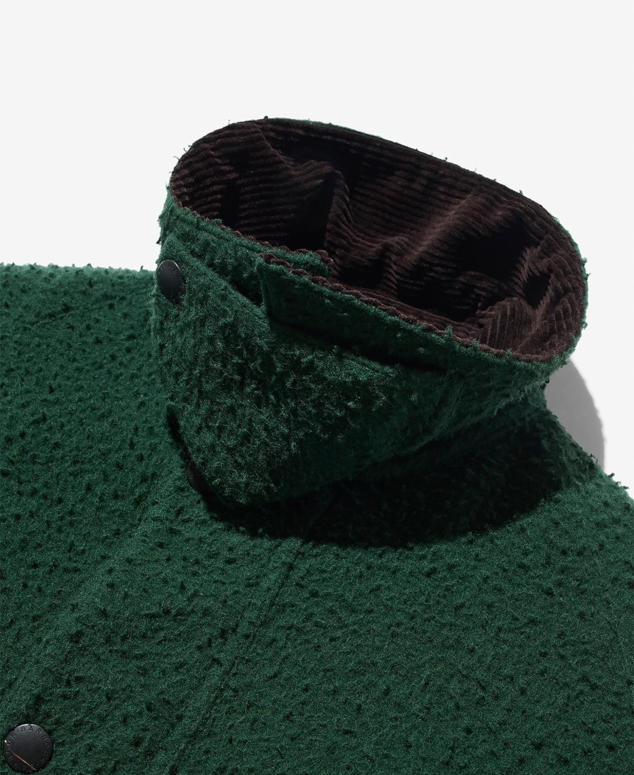 jaqueta de lã barbour x noah bedale