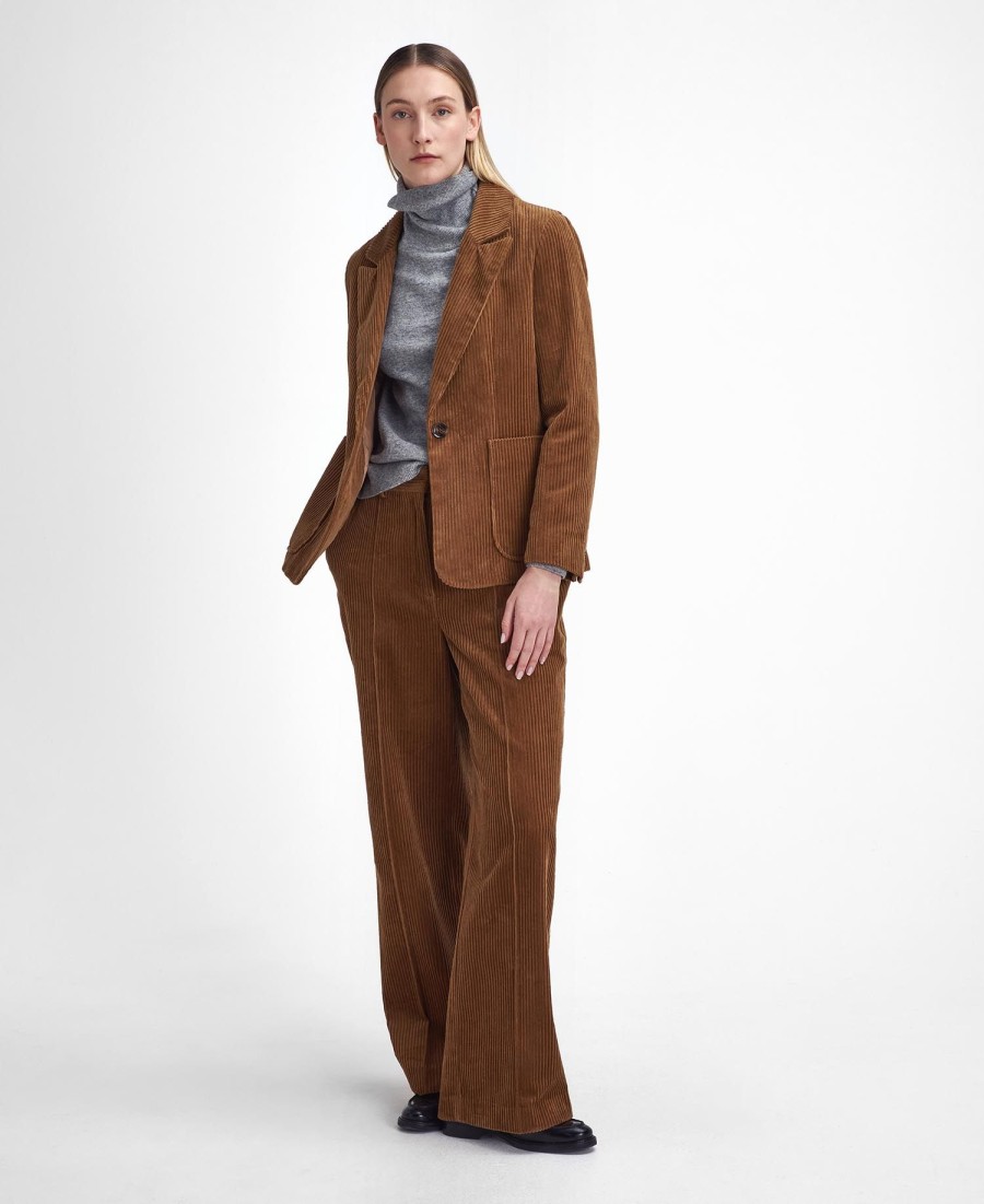 blazer de veludo cotelê samara