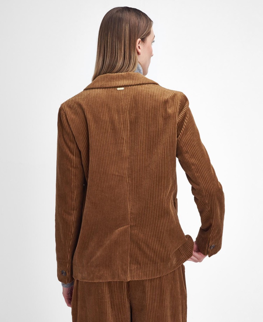 blazer de veludo cotelê samara