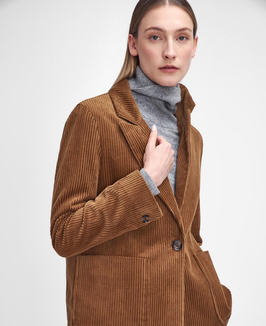 blazer de veludo cotelê samara