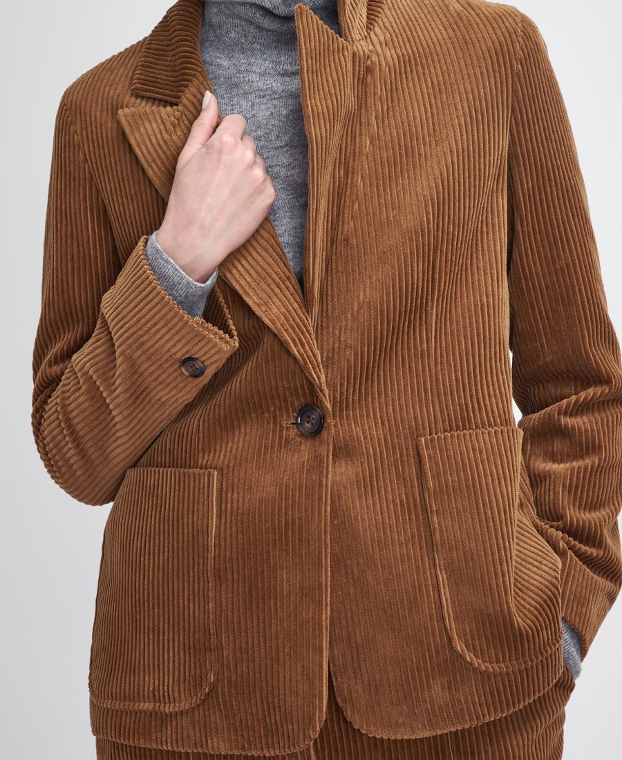 blazer de veludo cotelê samara