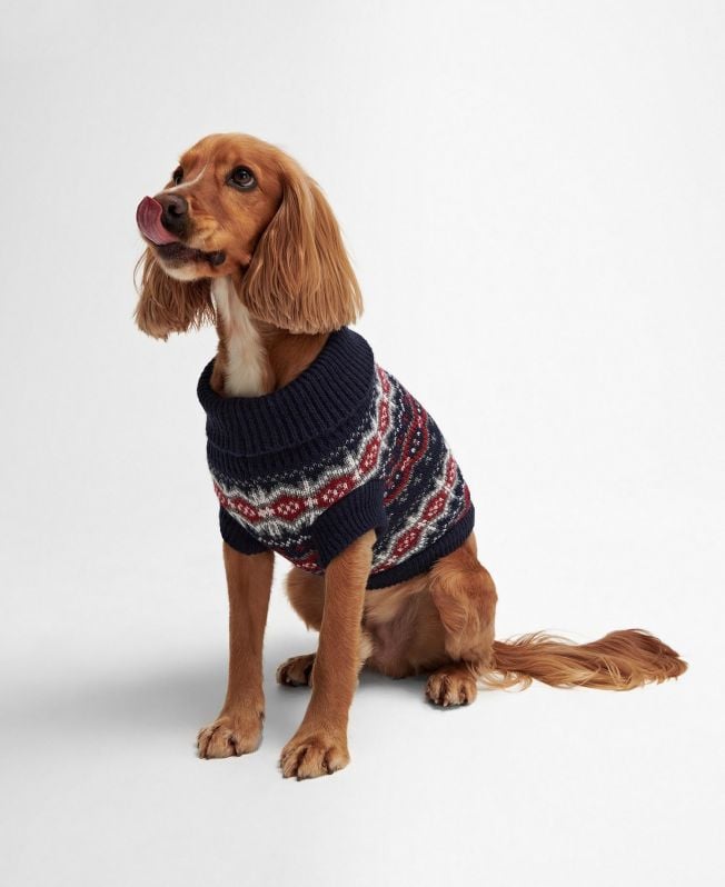 jumper case fairisle dog