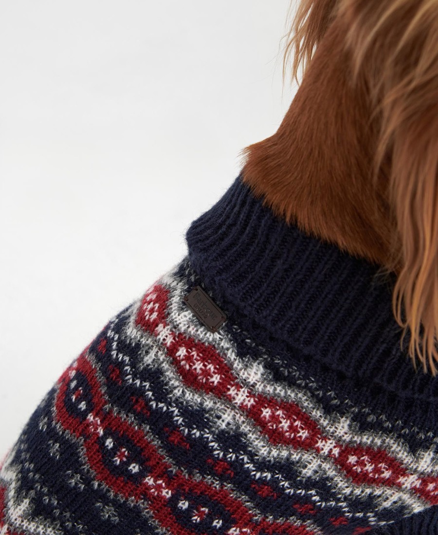 jumper case fairisle dog