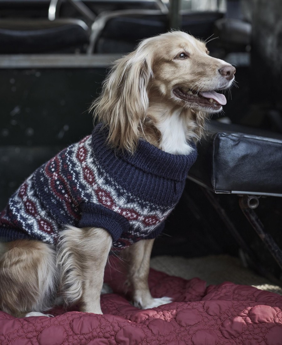 jumper case fairisle dog