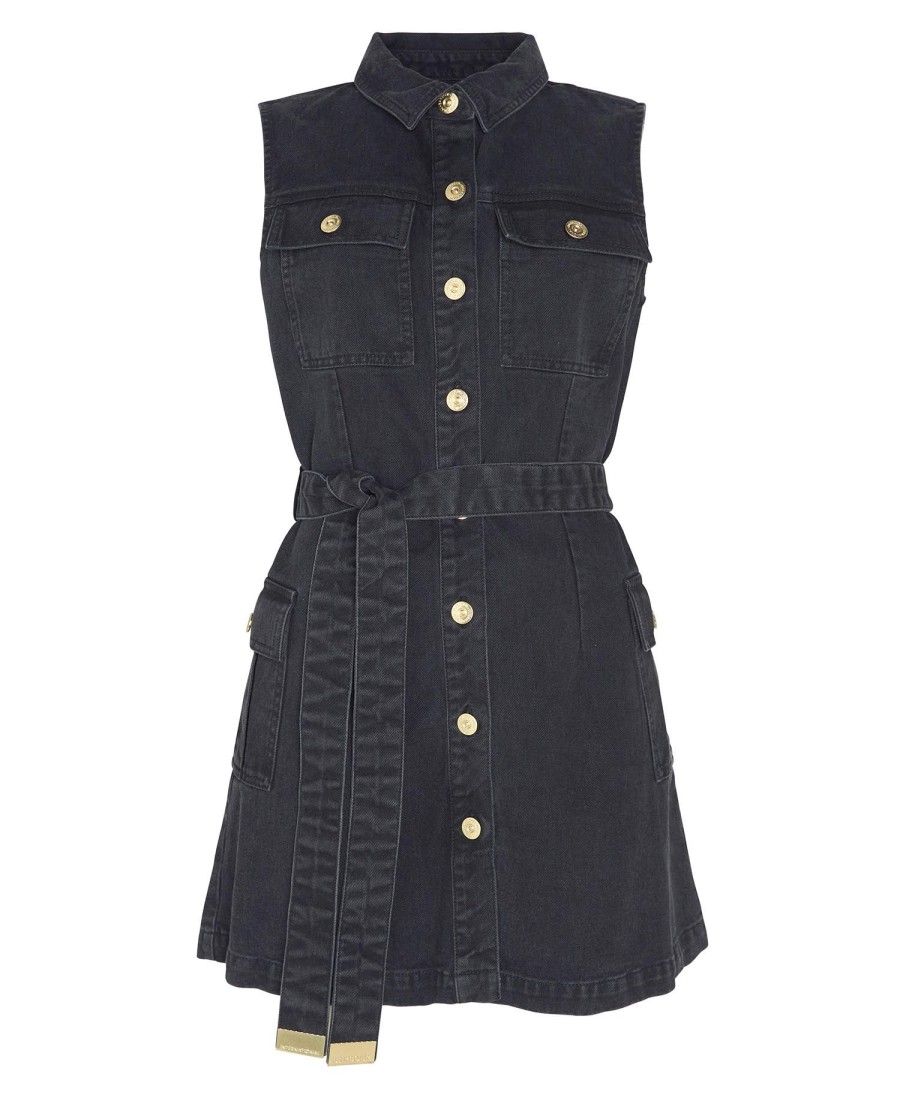 vestido curto jeans tamsin