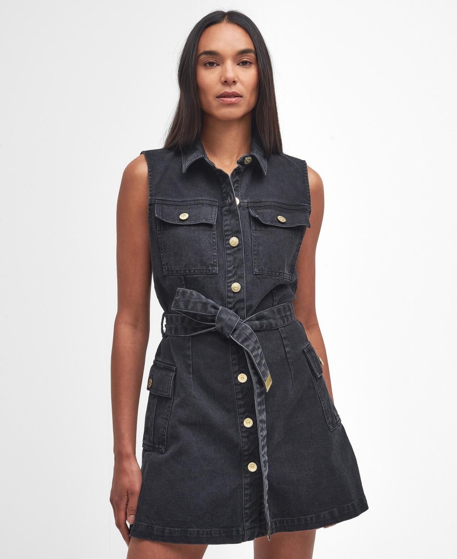 vestido curto jeans tamsin