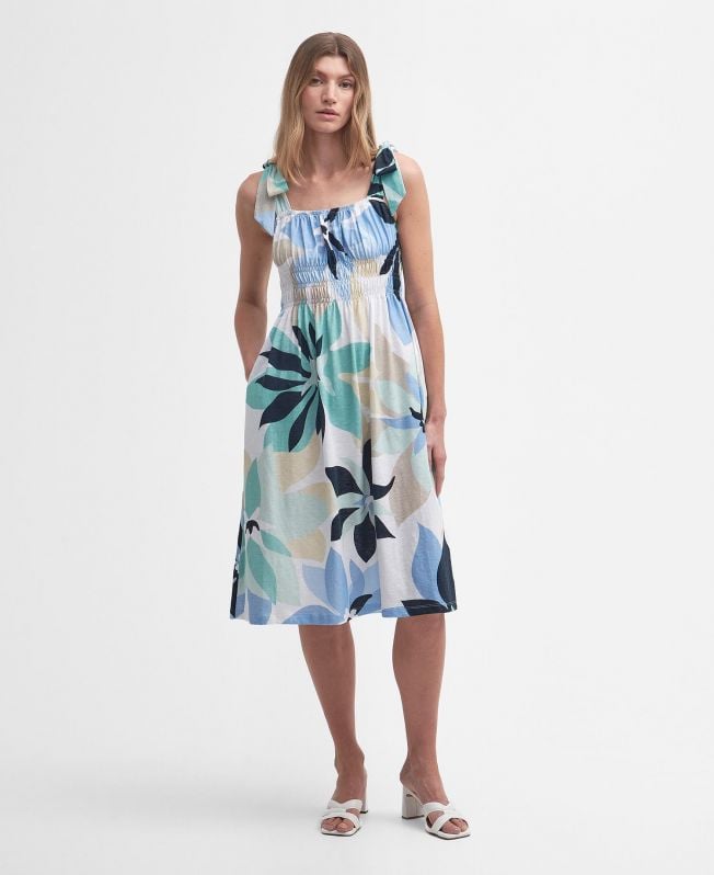 vestido midi floral nadia