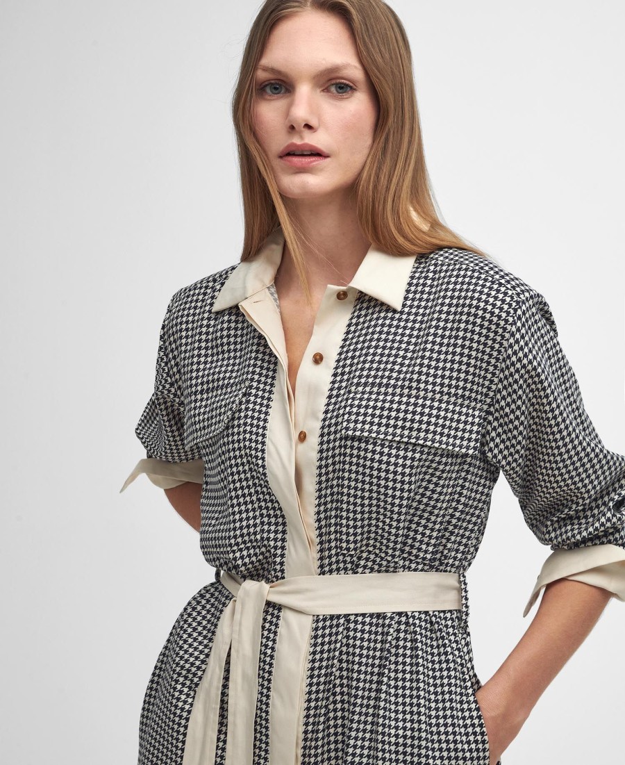 vestido camisa midi kathryn