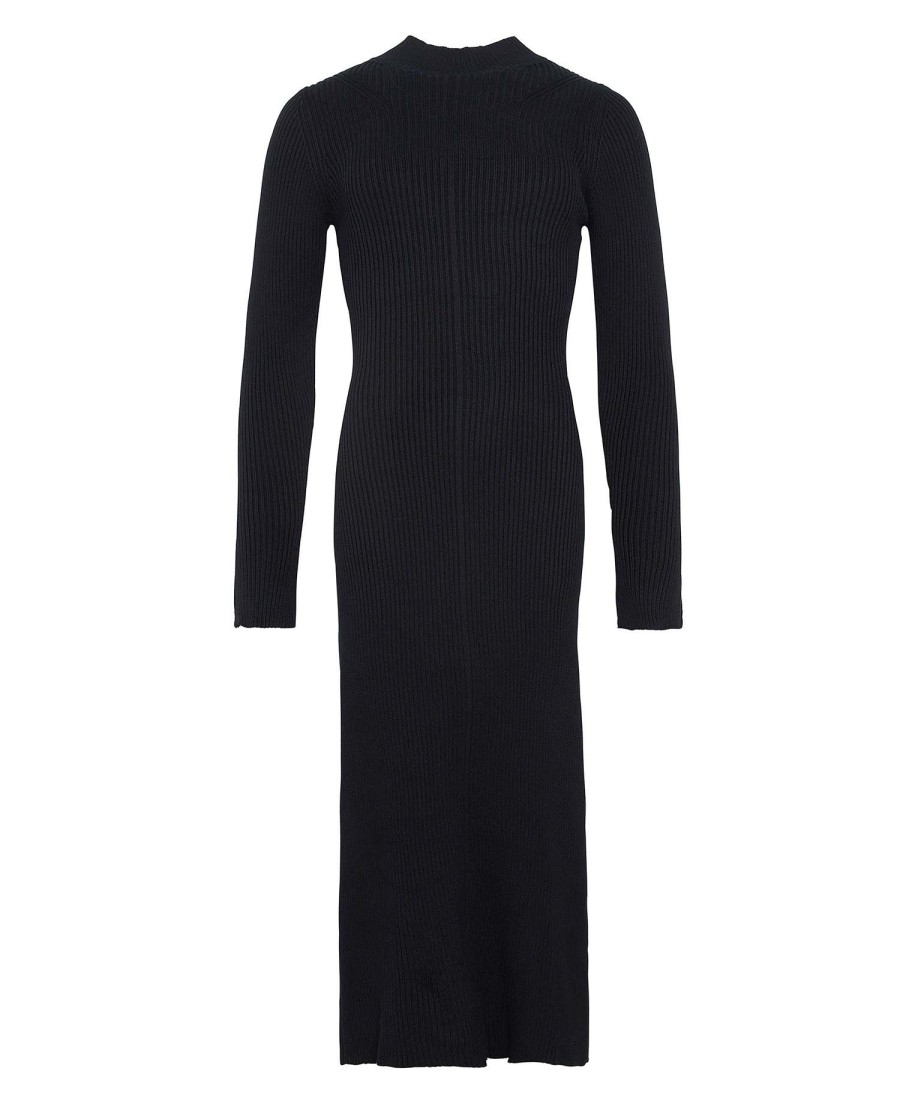 vestido midi de malha francis