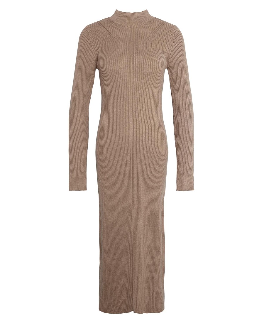 vestido midi de malha francis